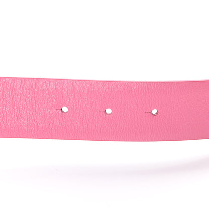 Chanel Lambskin CC Belt 75 30 Pink 7 of 9