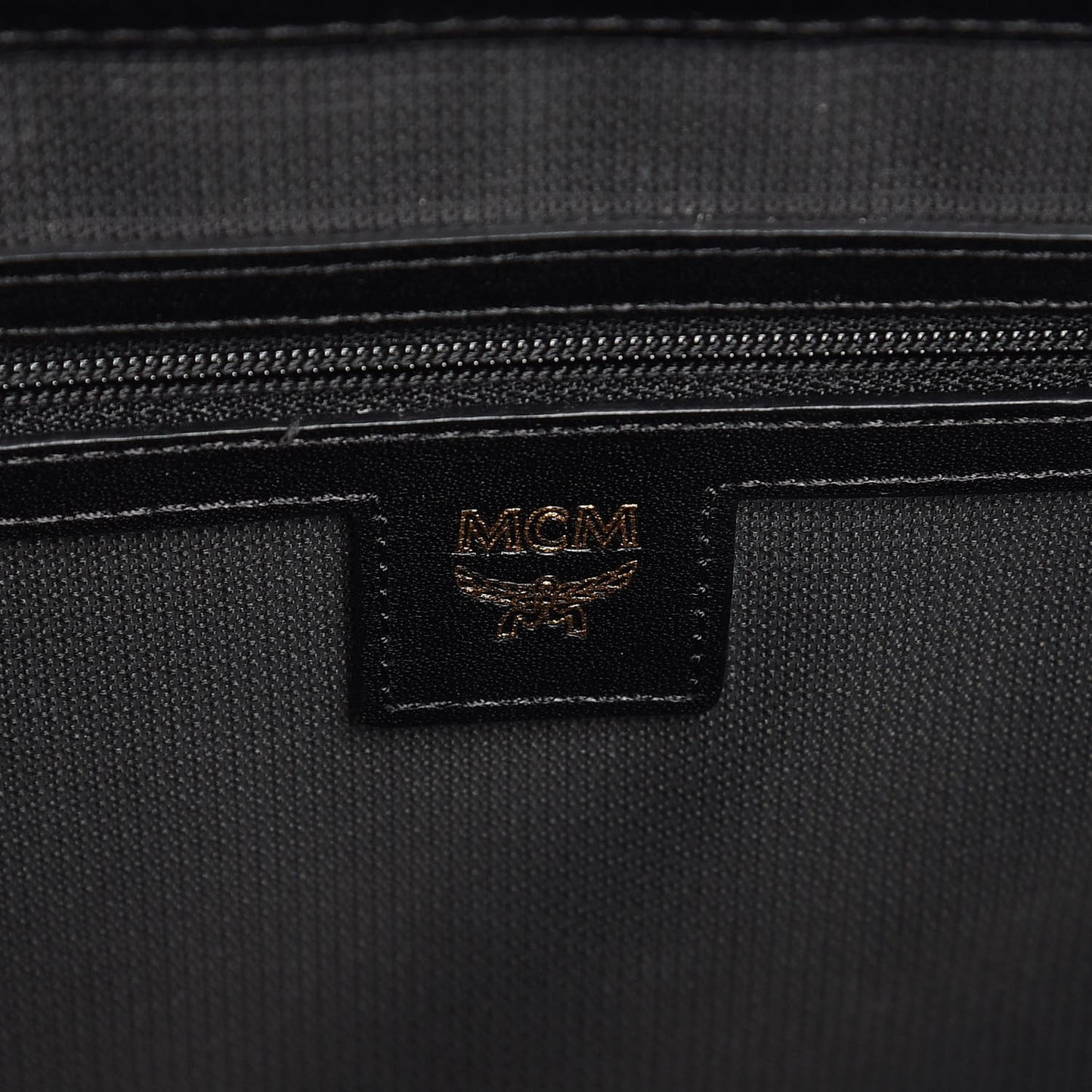 Striped Visetos Small Stark Backpack Black White