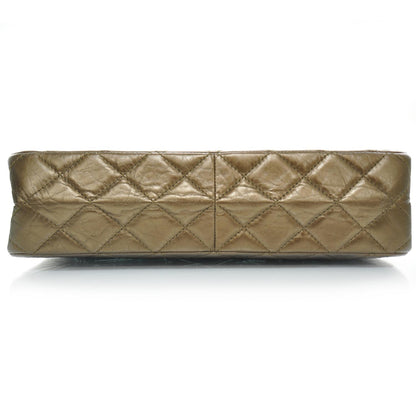 Chanel Aged Calfskin Reissue 2.55 Tote Bronze 5 of 9