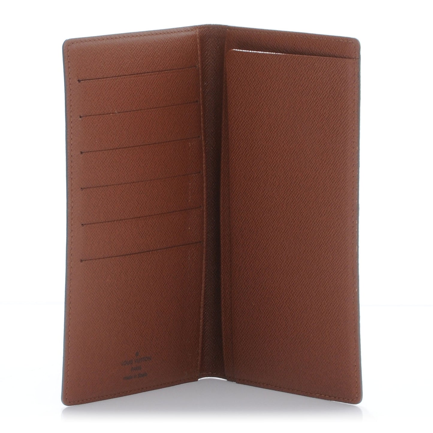 Monogram Porte Chequier Cartes Credit European Checkbook Wallet