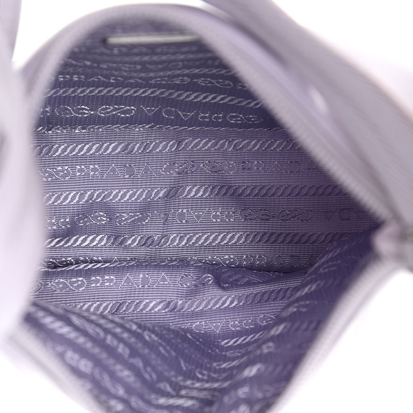 Re-Nylon Saffiano Mini Re-Edition 2000 Bag Glicine