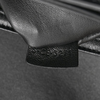 Celine Shiny Calfskin Medium Triomphe Black 8 of 11
