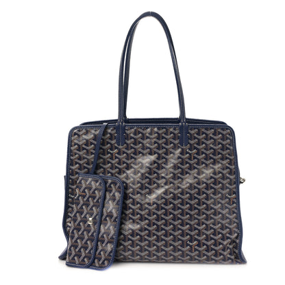 Goyard Goyardine Sac Hardy Pet Carrier PM Navy 1 of 9