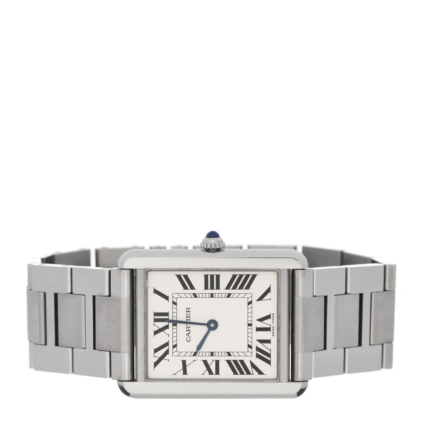 Stainless Steel 27mm Tank Solo Quartz Watch