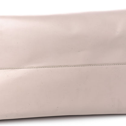 Fendi Vitello Ginevra Elaphe Monster Eyes Shopping Tote Grigio Polvere Naturale 15 of 19