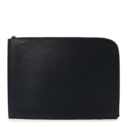 Louis Vuitton Epi Pochette Jour GM Black 1 of 12