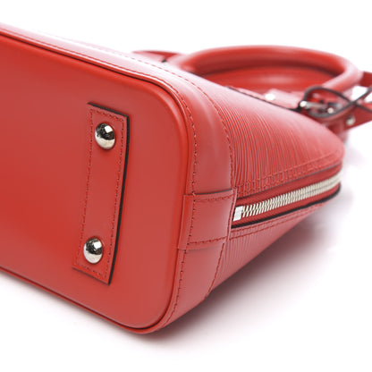 Louis Vuitton Epi Alma BB Coquelicot 7 of 9