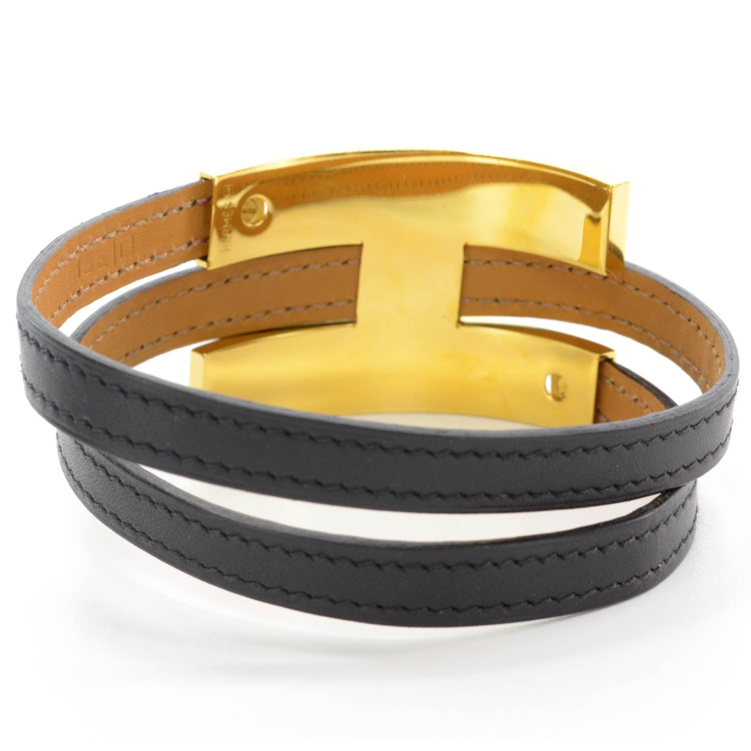 Hermes Chamonix Pousse Pousse Bracelet Black 2 of 5
