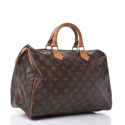 Louis Vuitton Monogram Speedy 35 3 of 12