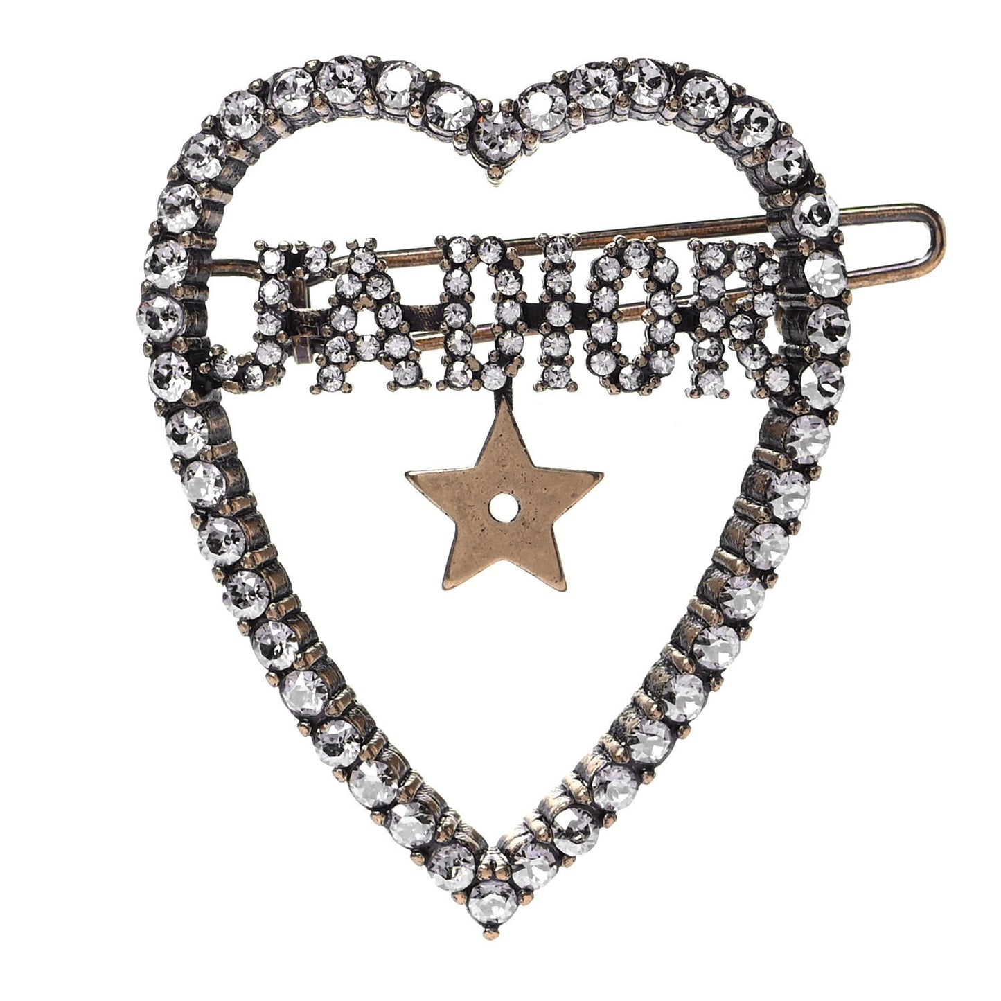 Crystal Heart J'Adior Barrette