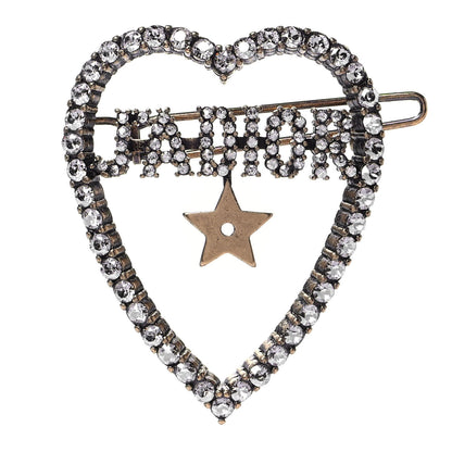 Christian Dior Crystal Heart J'Adior Barrette 1 of 3