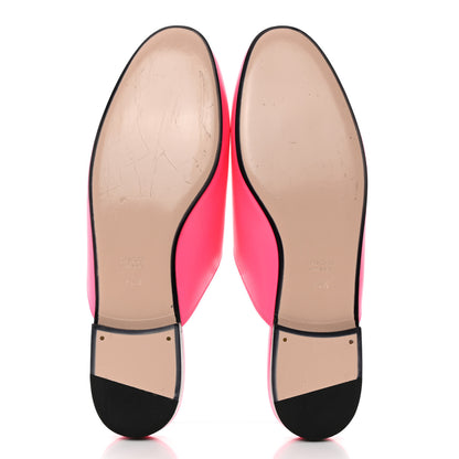 Gucci Calfskin Womens Princetown Slippers 40.5 Fuxia Fluo 6 of 11