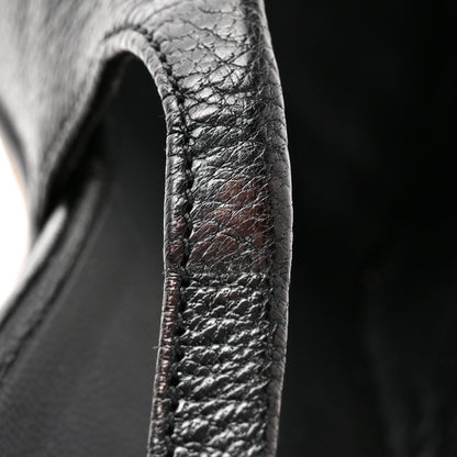 Chanel Goatskin Cap Toe CC Slingback Pumps 37 Black 11 of 12