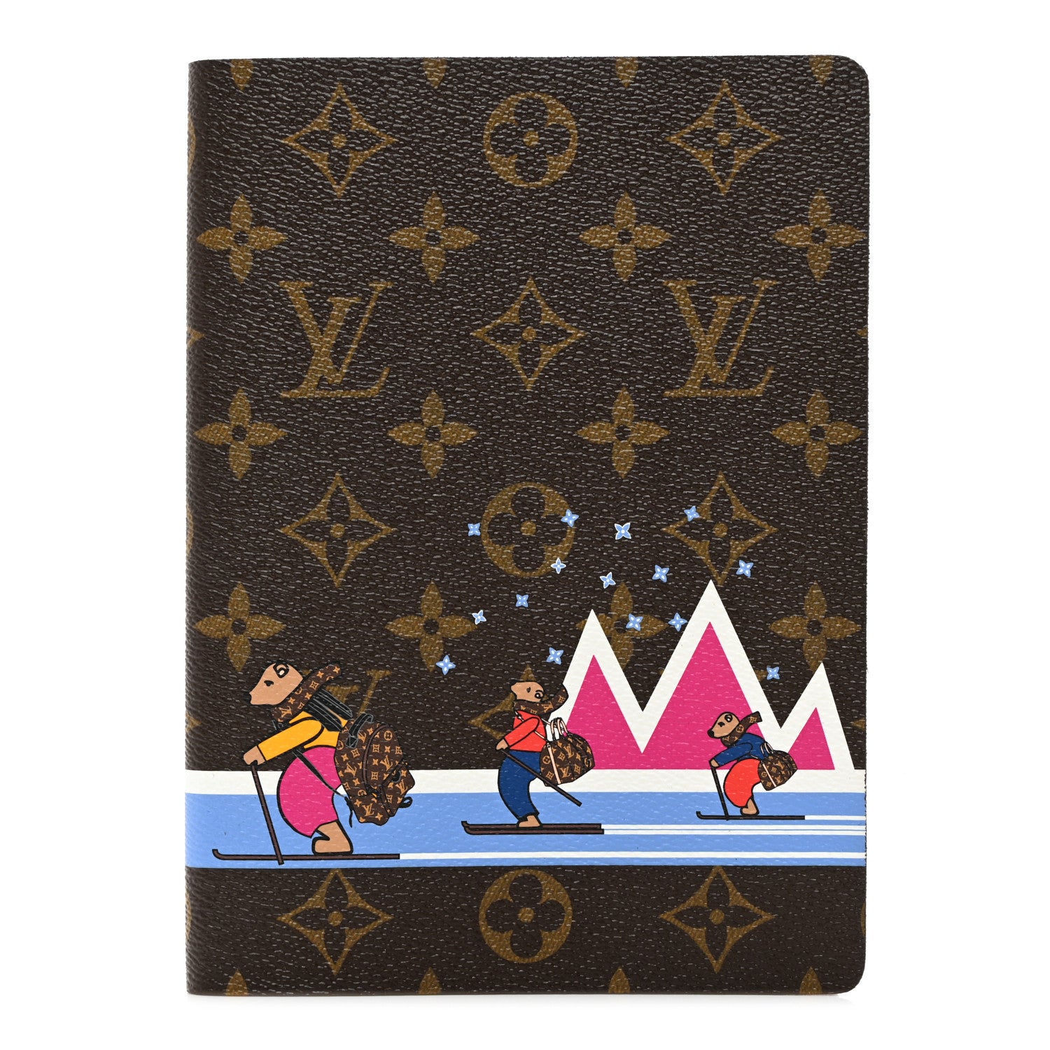 Louis Vuitton Monogram 2018 Christmas Animation Clemence Notebook MM 1 of 8