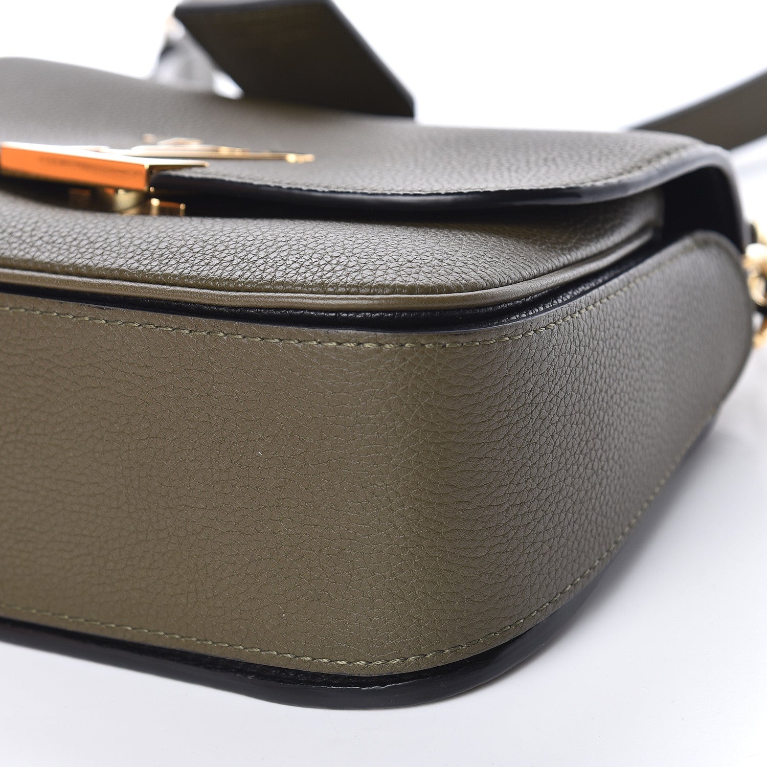 Louis Vuitton Grained Calfskin Vivienne NM Kaki 9 of 10