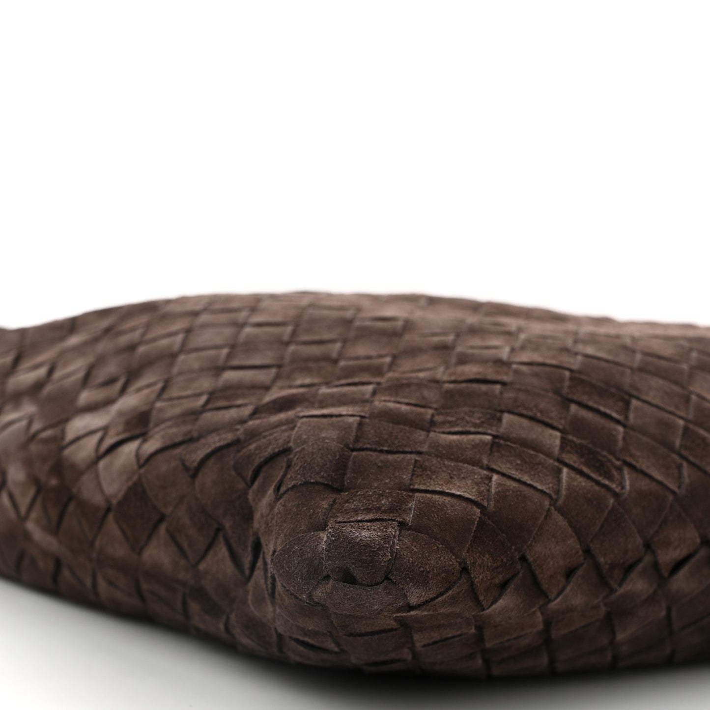 Suede Intrecciato Small Hop Fondant