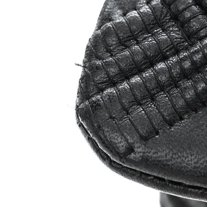 Chanel Lambskin Stitch Small Walk Of Fame Rectangular Flap Black 13 of 13