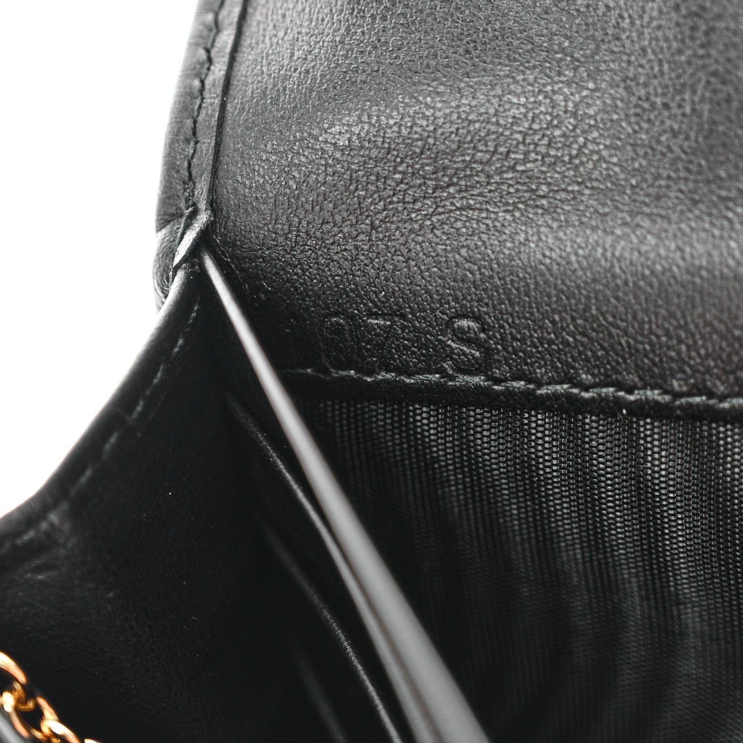 Prada City Calf Studded Metal Continental Flap Travel Wallet Black 8 of 11