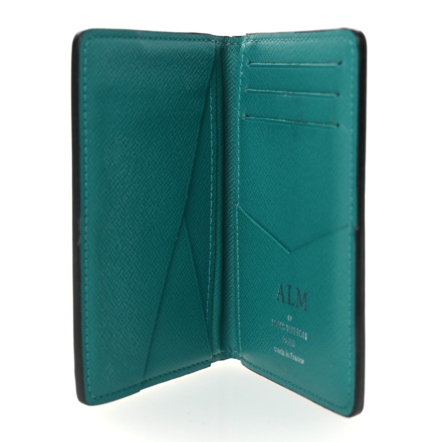 Louis Vuitton Monogram Taiga Pocket Organizer Vert 5 of 9