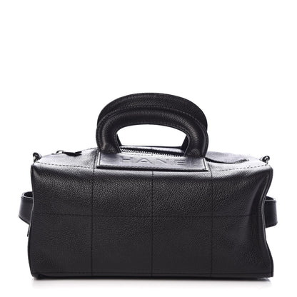 Chanel Caviar Square Stitched Tote Black 1 of 7