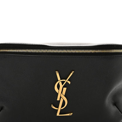Saint Laurent Grain De Poudre Monogram Belt Bag Black 8 of 11