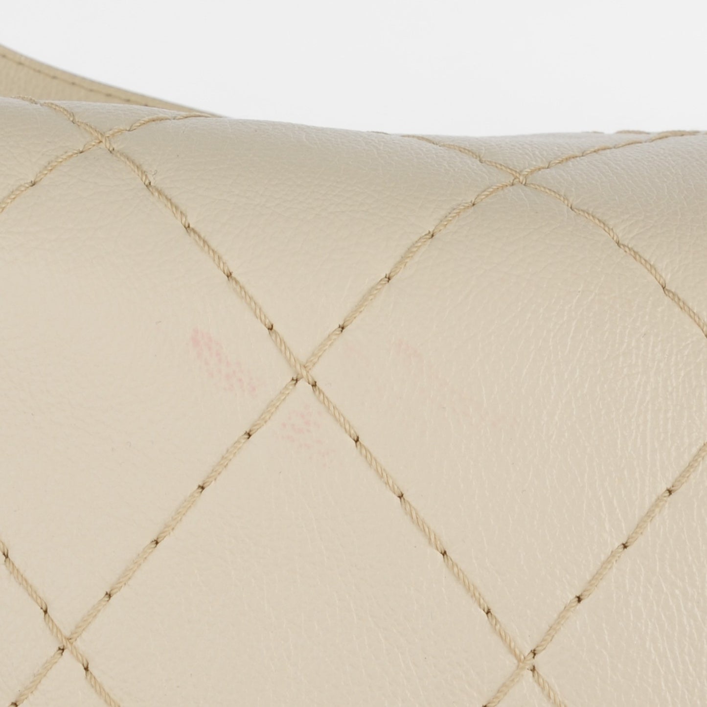 Glazed Calfskin XL On The Road Flap Ivory