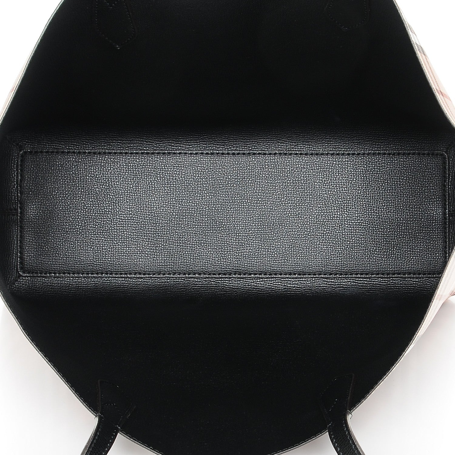 Burberry Haymarket Check Medium Reversible Tote Black 5 of 8