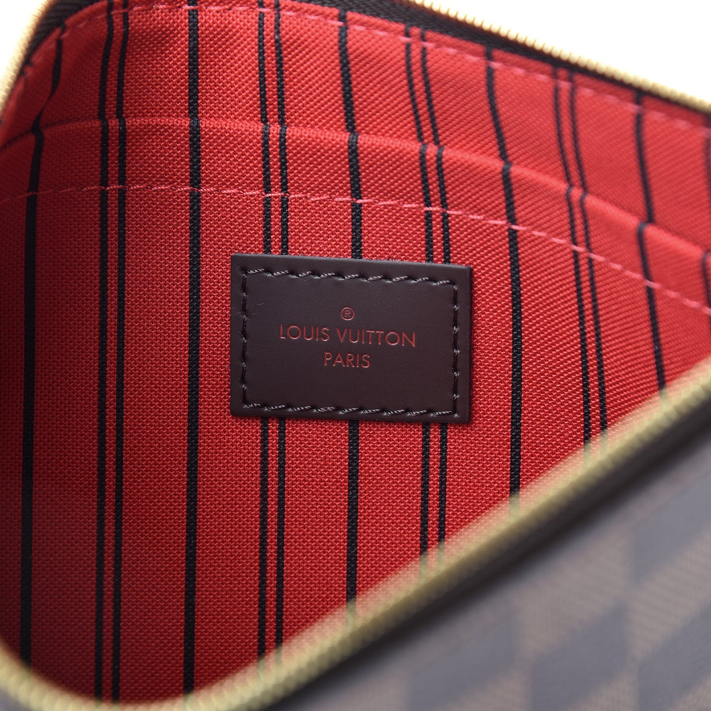 Damier Ebene Neverfull MM GM Pochette
