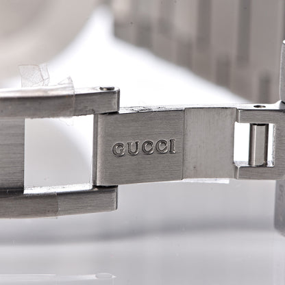 Gucci Stainless Steel 28mm Interlocking G Quartz Watch Black 9 of 12
