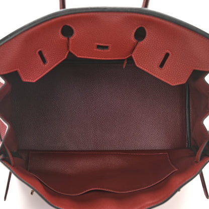 Hermes Togo Birkin 35 Rouge H 5 of 10