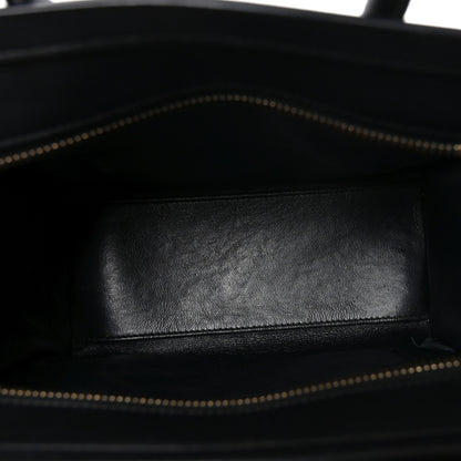 Celine Smooth Calfskin Nano Tri-Color Luggage White 5 of 9