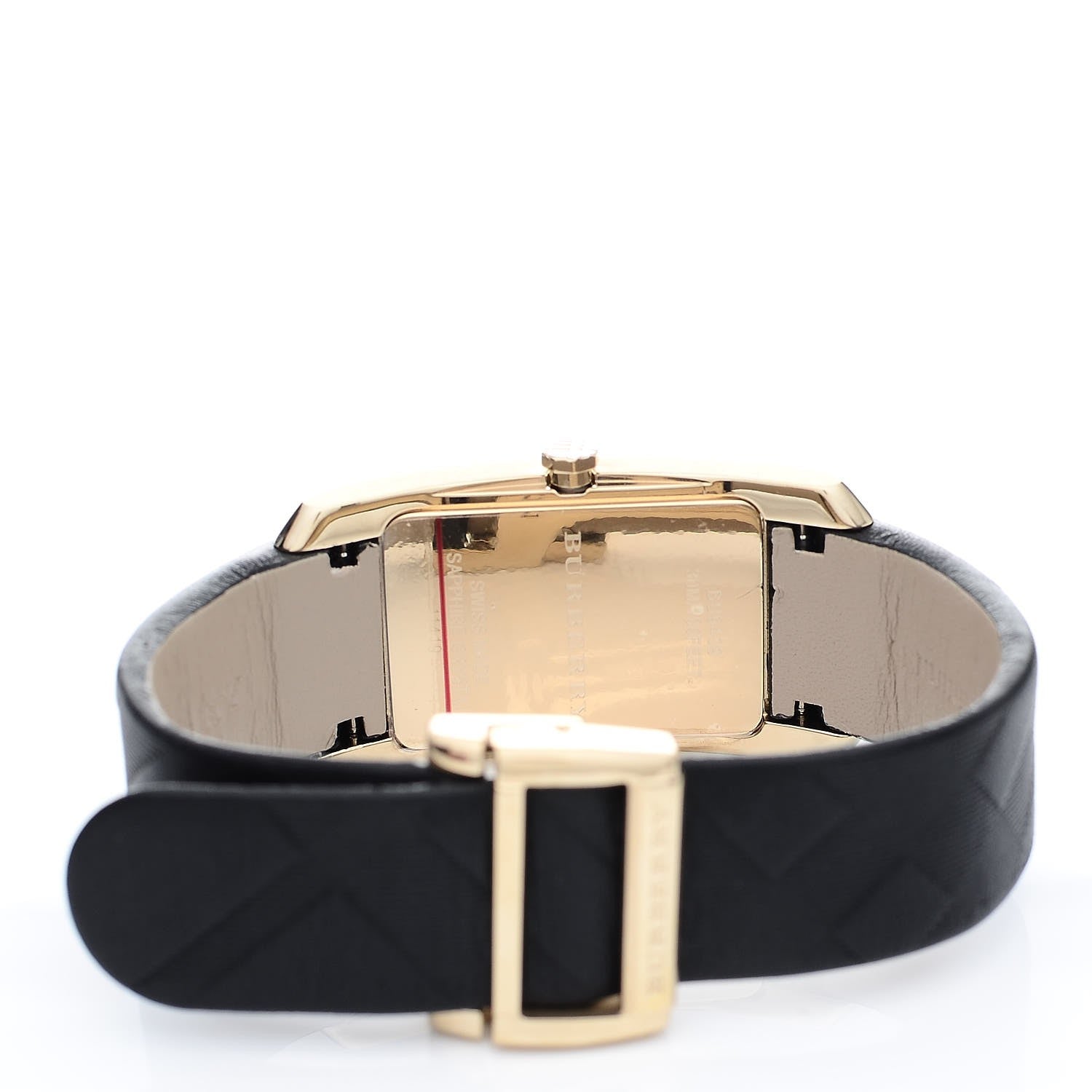Burberry Stainless Steel Calfskin 25mm Quartz Watch Gold BU9409 5 of 6