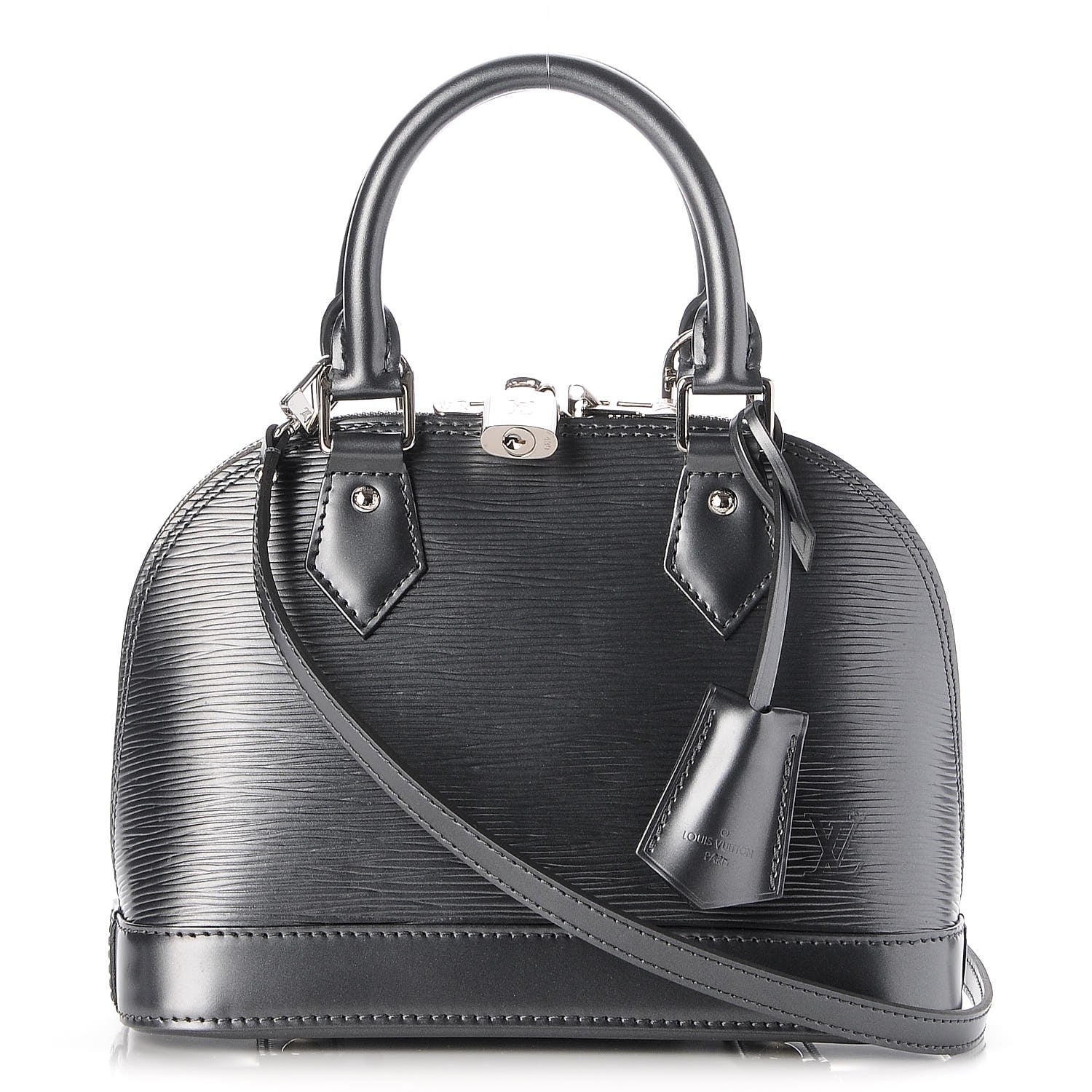Louis Vuitton Epi Alma BB Anthracite Nacre 1 of 3