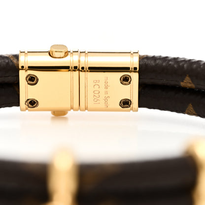 Louis Vuitton Monogram Keep It Twice Bracelet 19 4 of 5