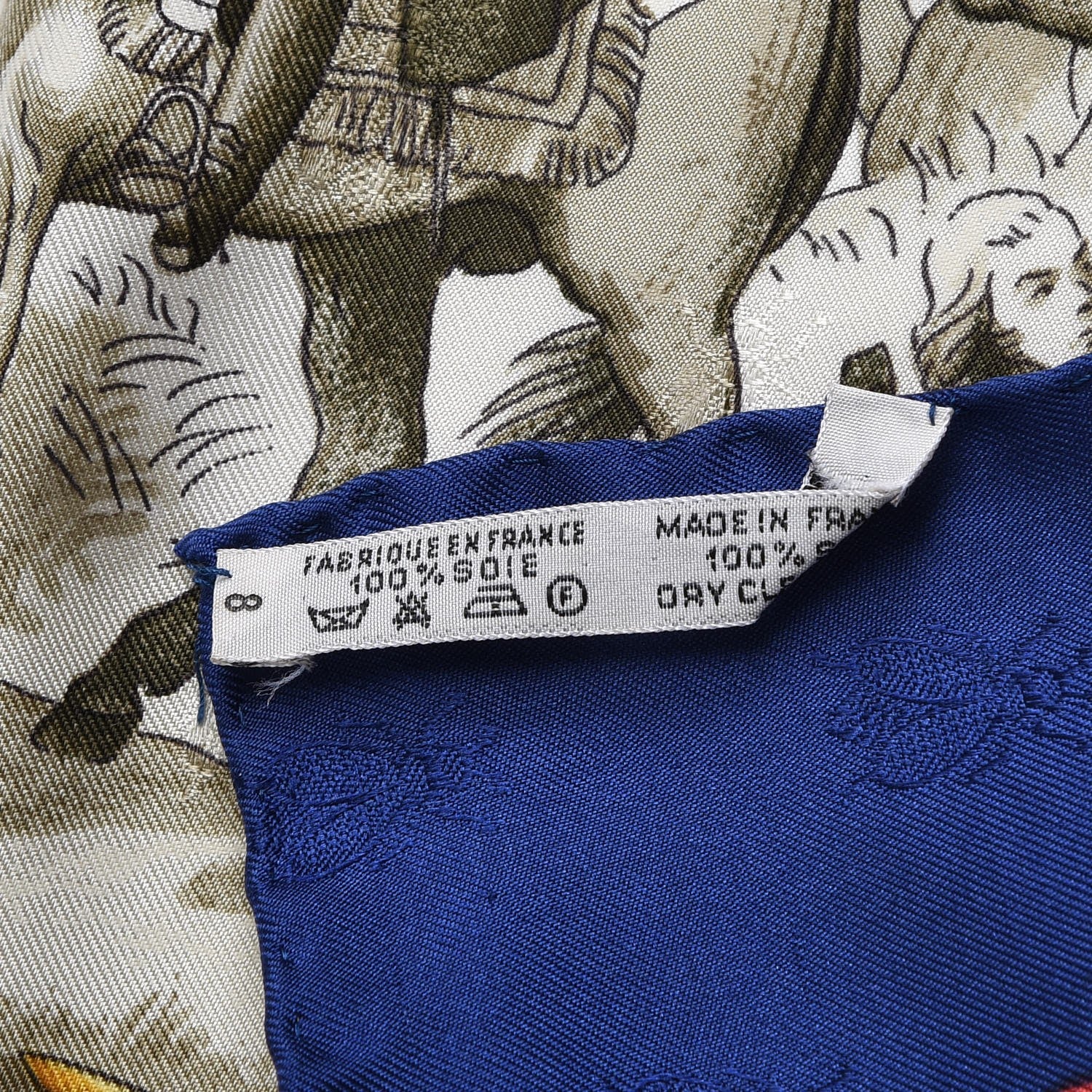Hermes Silk Napoleon Scarf 90 4 of 8