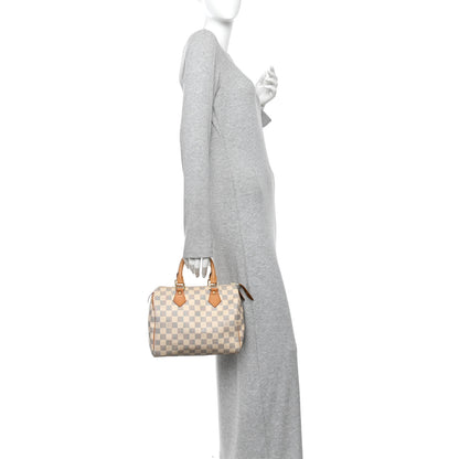 Louis Vuitton Damier Azur Speedy 25 2 of 10