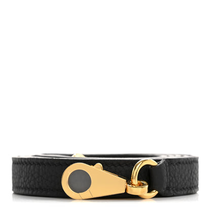 Hermes Togo Kelly Shoulder Strap Black 1 of 5