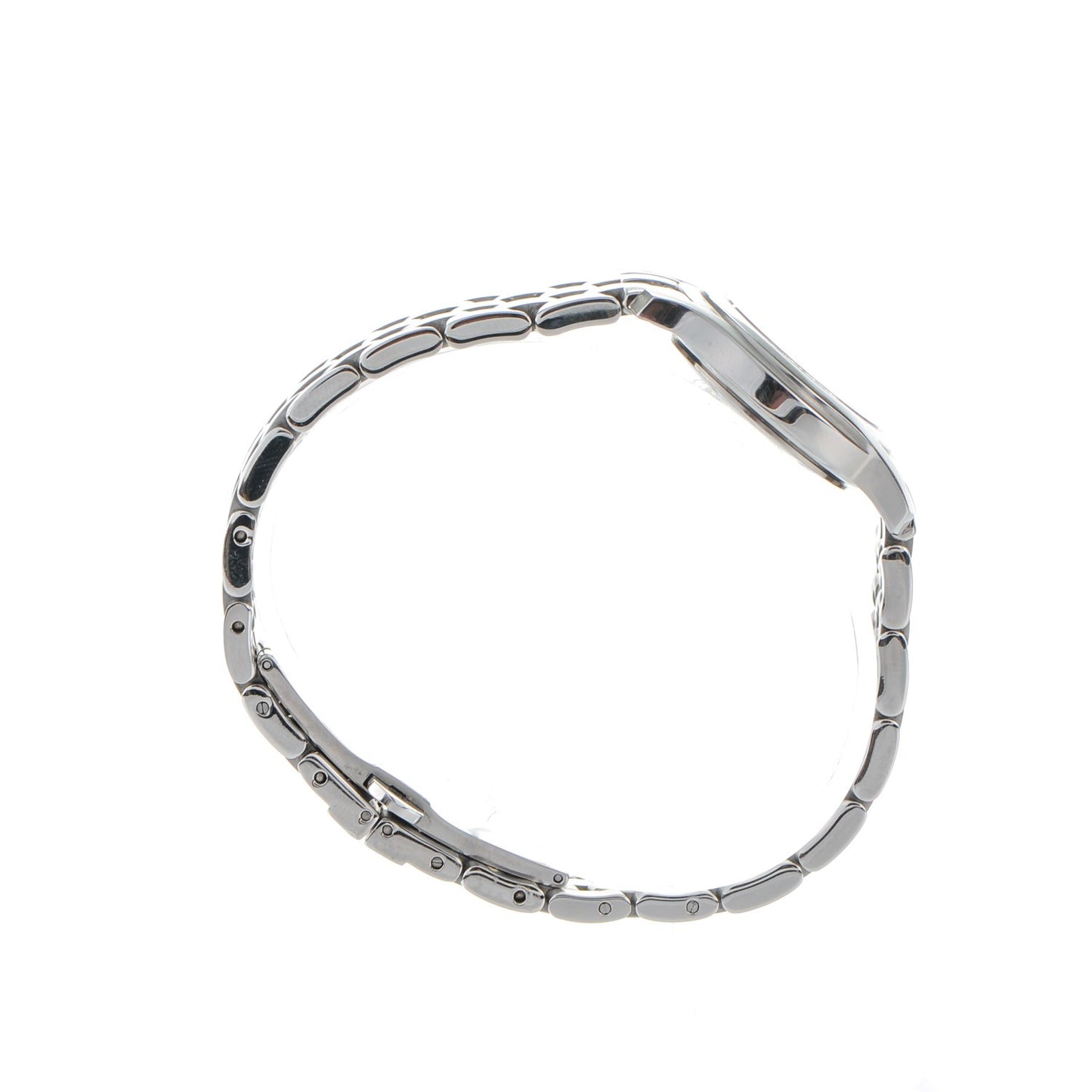 Stainless Steel Diamond Mother of Pearl 27mm 5500L Quartz Watch