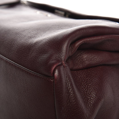 Givenchy Grained Calfskin Medium Pandora Pure Flap Bag Aubergine 13 of 19