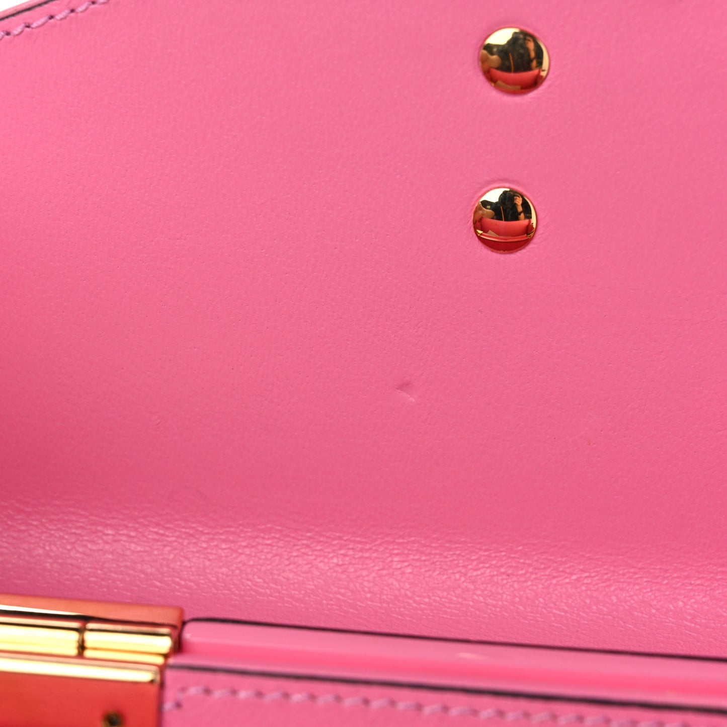 Plexiglass Mini Sylvie 1969 Top Handle Bag Pink