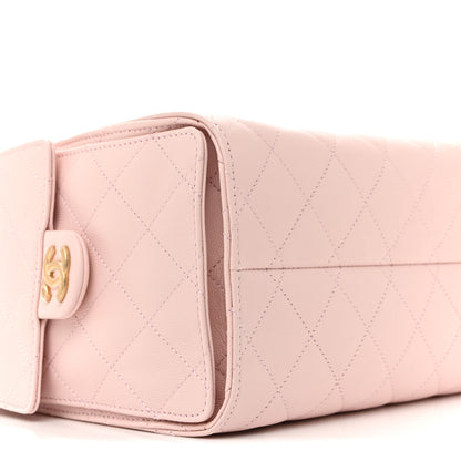 Chanel Caviar Quilted Small Chanel 25 Handbag Light Pink 9 of 11