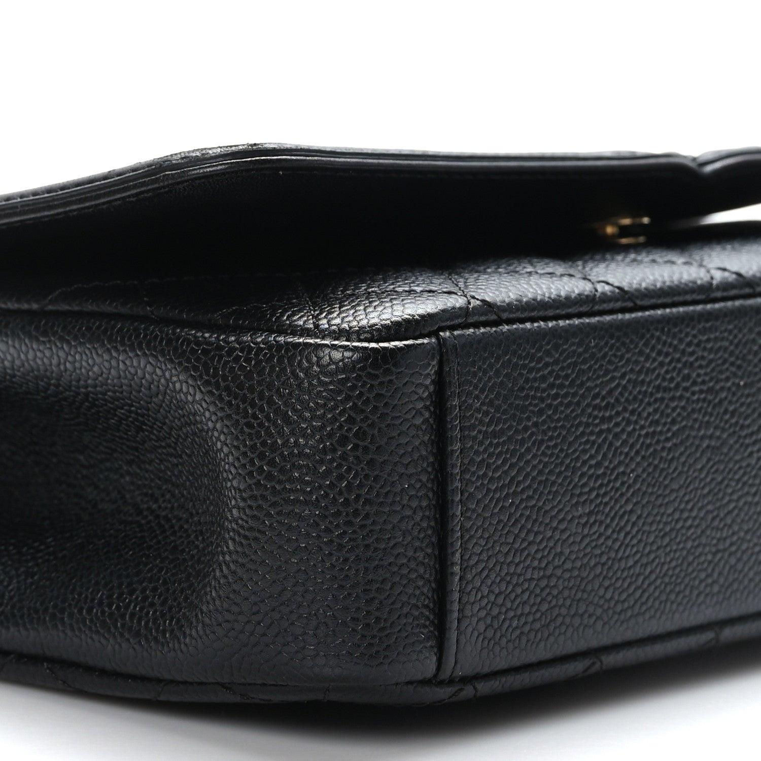 Chanel Caviar Quilted Medium CC Filigree Flap Black 8 of 10