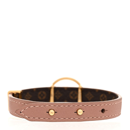 Louis Vuitton Monogram Calfskin LV Eclipse Reversible Bracelet 19 Rose Poudre 3 of 6
