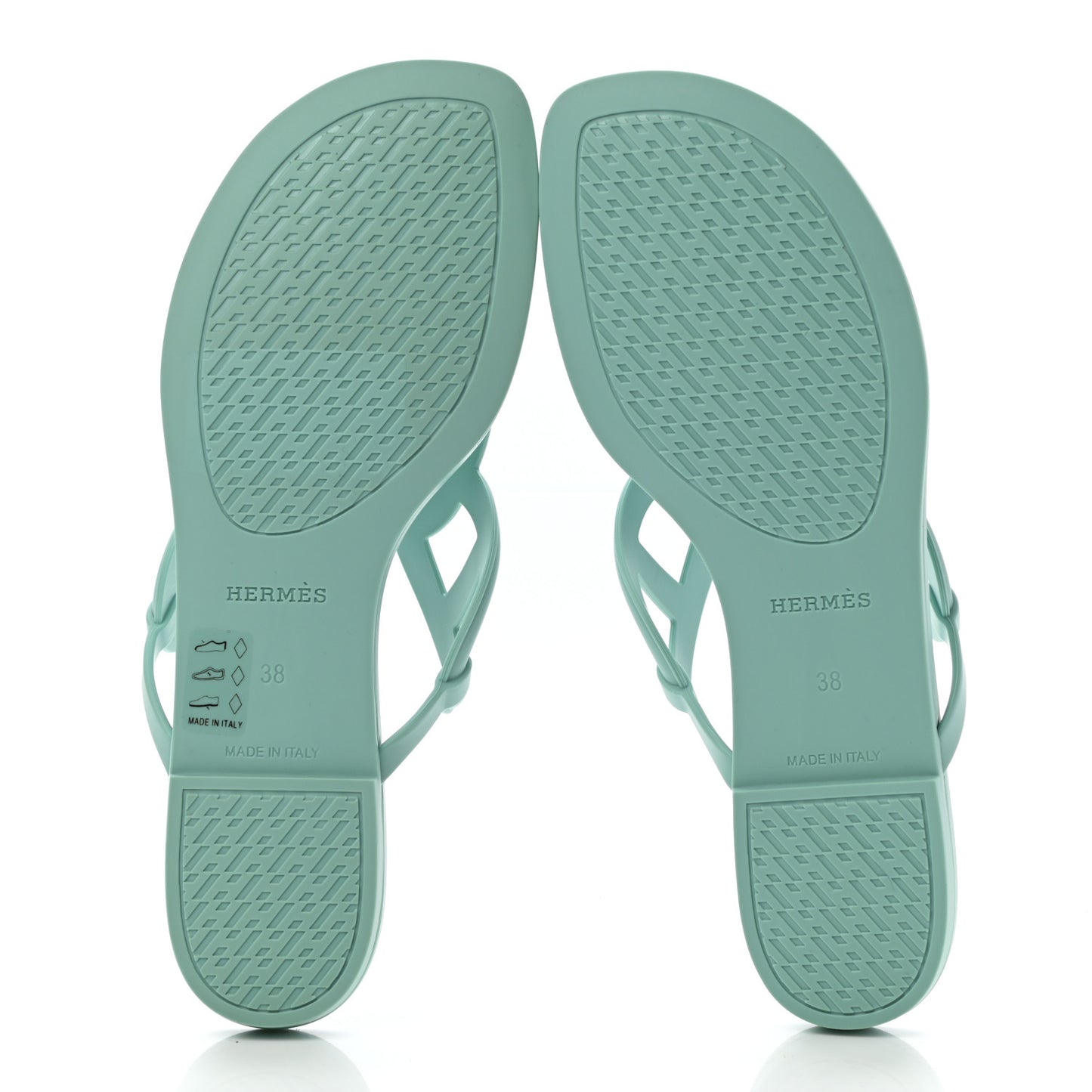 Rubber Womens Egerie Sandals 38 Vert Embrun