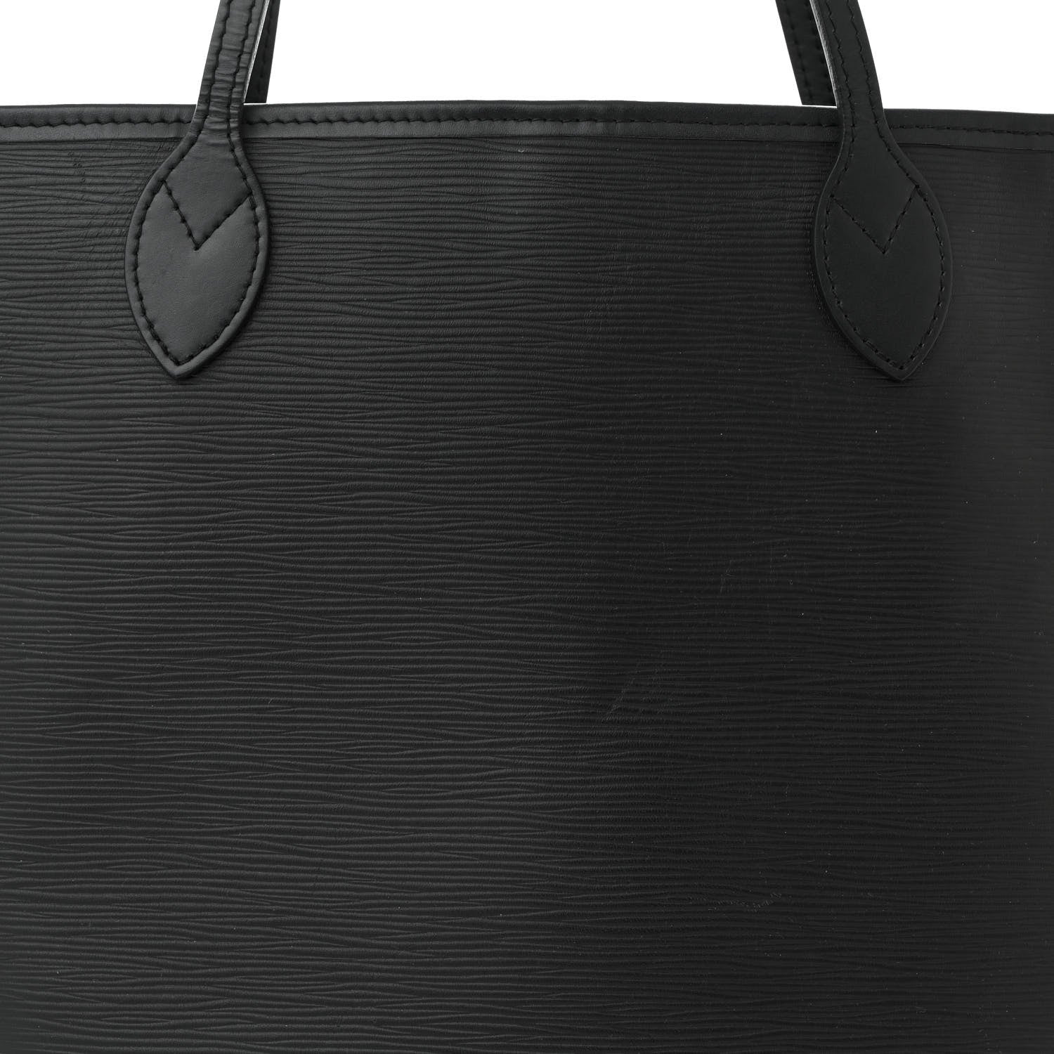 Louis Vuitton Epi Neverfull MM Black 8 of 10