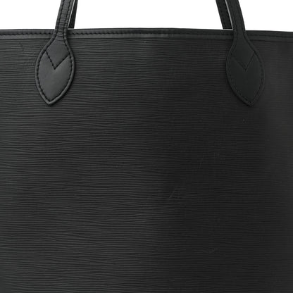 Louis Vuitton Epi Neverfull MM Black 8 of 10