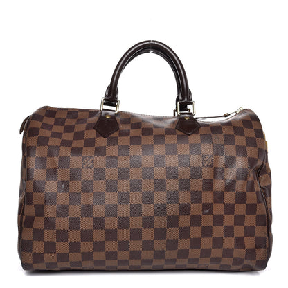 Louis Vuitton Damier Ebene Speedy 35 1 of 20