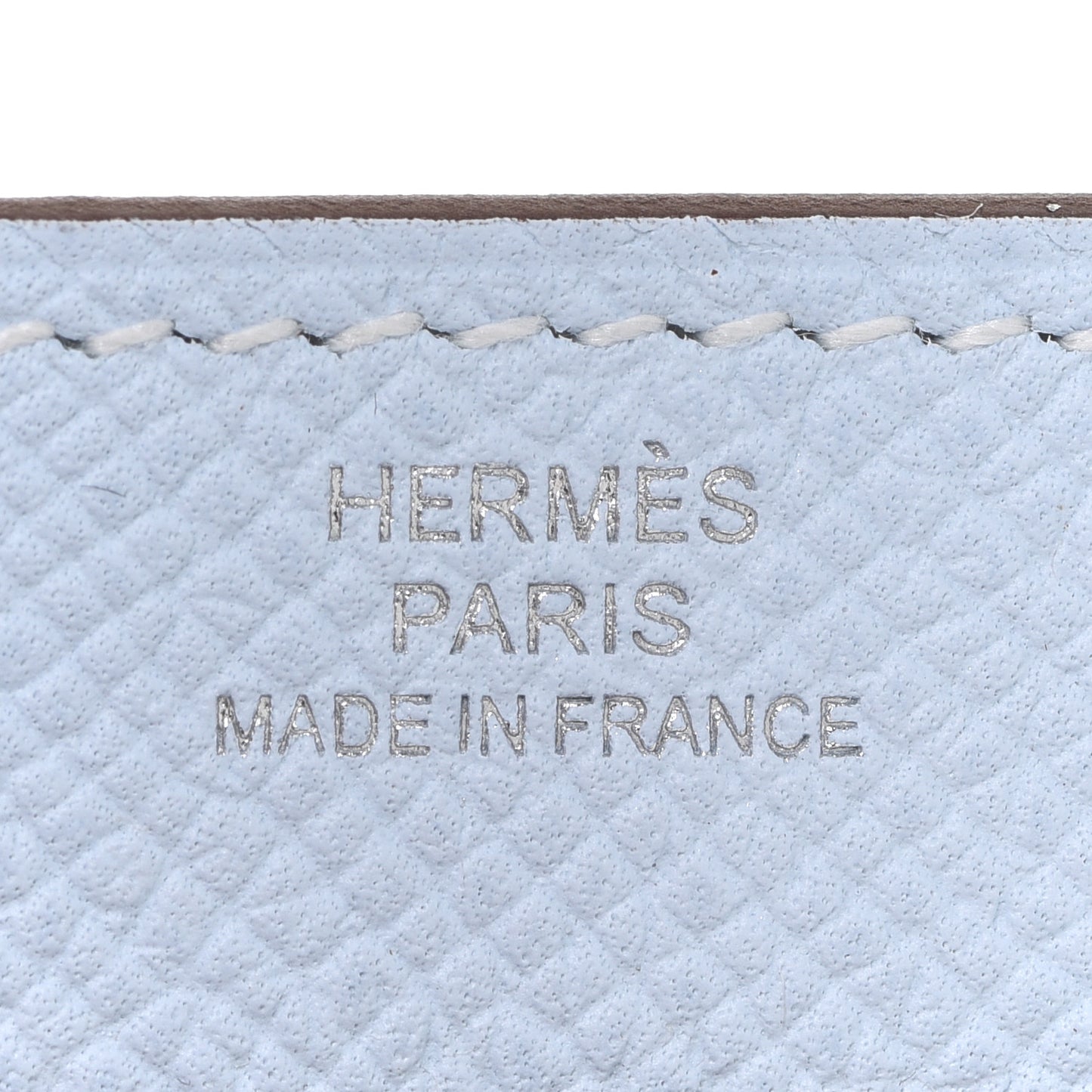 Epsom Kelly Longue Wallet Bleu Brume
