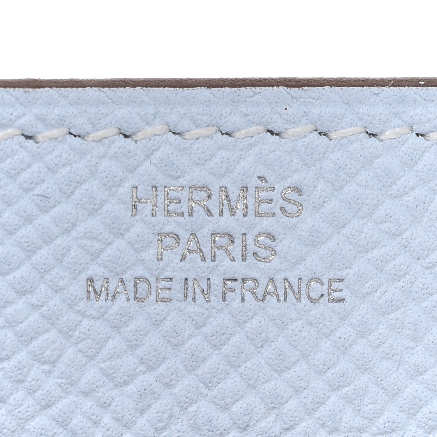 Hermes Epsom Kelly Longue Wallet Bleu Brume 6 of 8