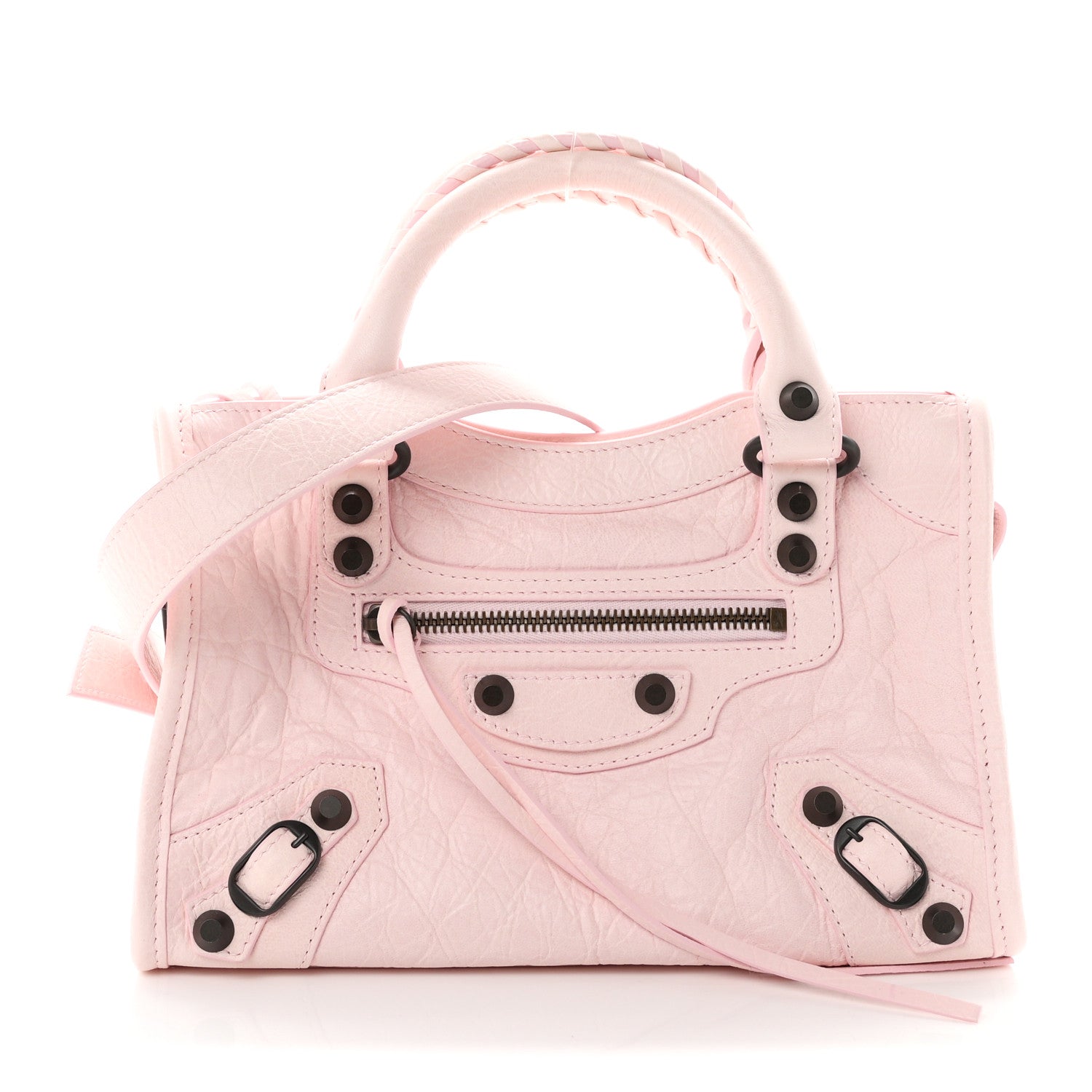 Balenciaga Agneau Arena Classic Hardware Le City Mini  Petal Pink 1 of 10